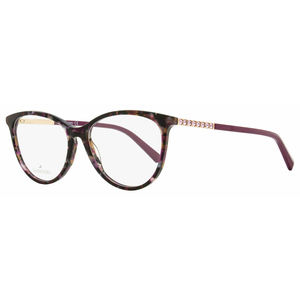 Swarovski Oval Eyeglasses SK5396 55B Violet Havana 52mm